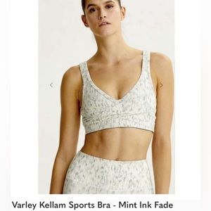 VARLEY Revolve Let’s Move Kellam Sports Bra - Mint Ink Fade Size M